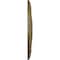 Ekena Millwork Logan Ceiling Medallion (Fits Canopies up to 6 1/8"), 24 1/4"OD x 3 7/8"ID x 2"P, Mississippi Mud CM24LO1MMF - alternate 3